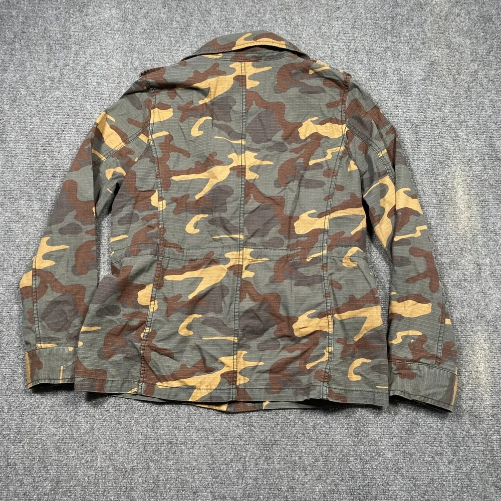 Madewell Camo Utility Jacket Womens Medium Military Field‎ Jacket